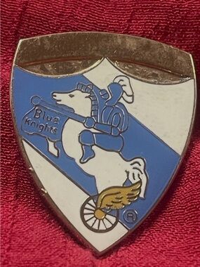 Blue Knights Motorcycle Club Pin Badge
